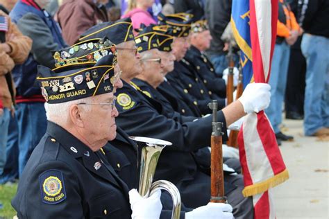 Veterans Day ceremony