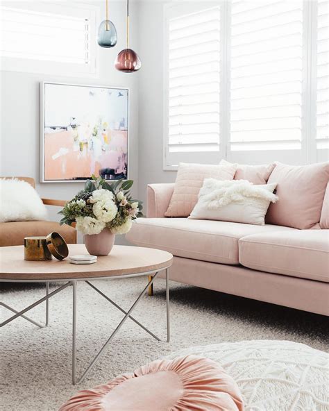 Vibrant Blush Interior Design