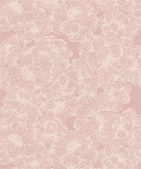 Vibrant Blush Wallpaper Design