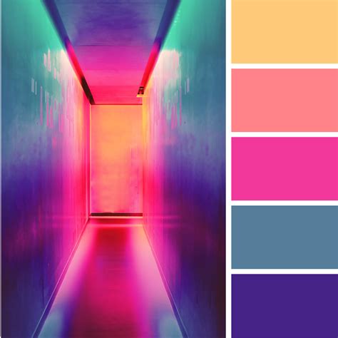 Vibrant color palette inspiration