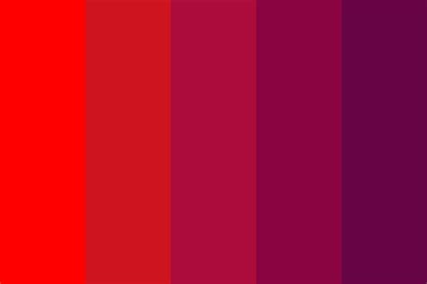 Vibrant Purple and Red Color Combinations