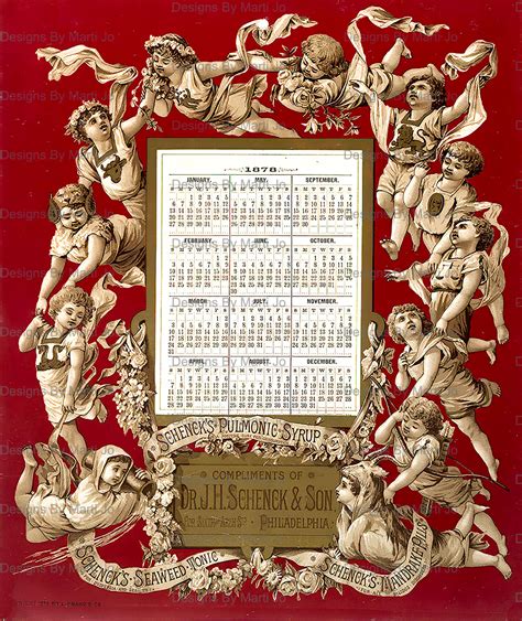 vintage calendars