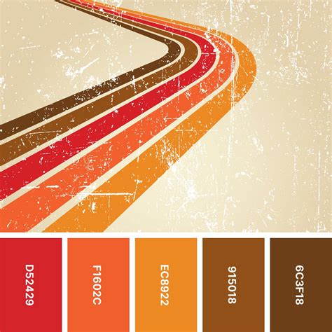 Vintage-Inspired Text Color Palette