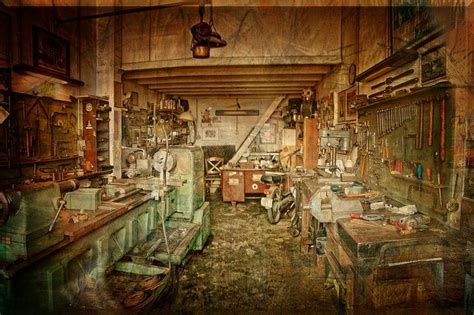 Vintage workshop color palette