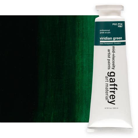 Viridian Green Acrylic Paint