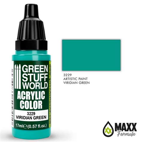 Viridian Green Acrylic Paint