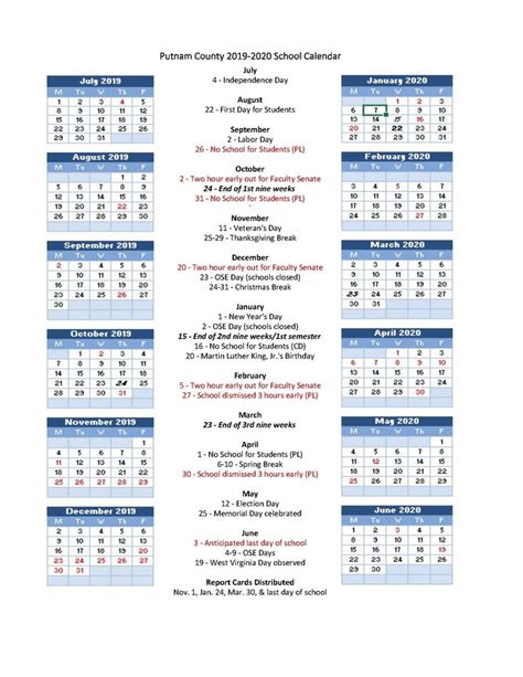 Virginia Tech Academic Calendar