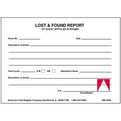 VTA Lost and Found Report Form