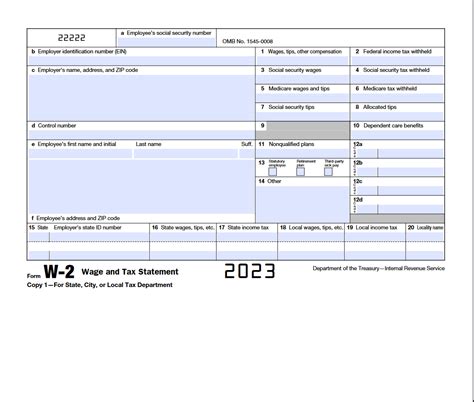 W2 Form Components