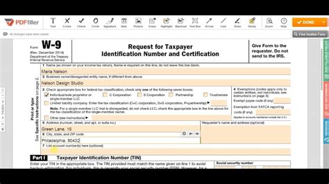 W-9 Form Statistics