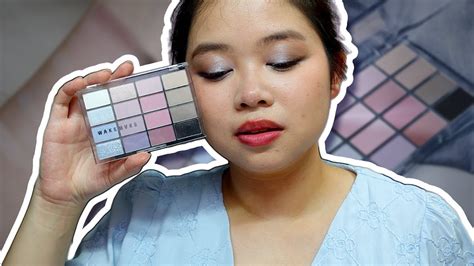 Wakemake Eyeshadow Palette tutorial steps