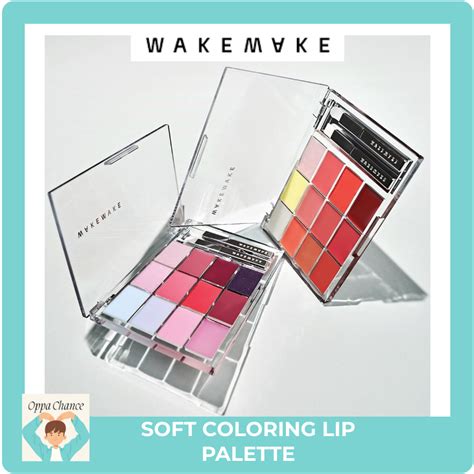 Wakemake Lip Palette Colors