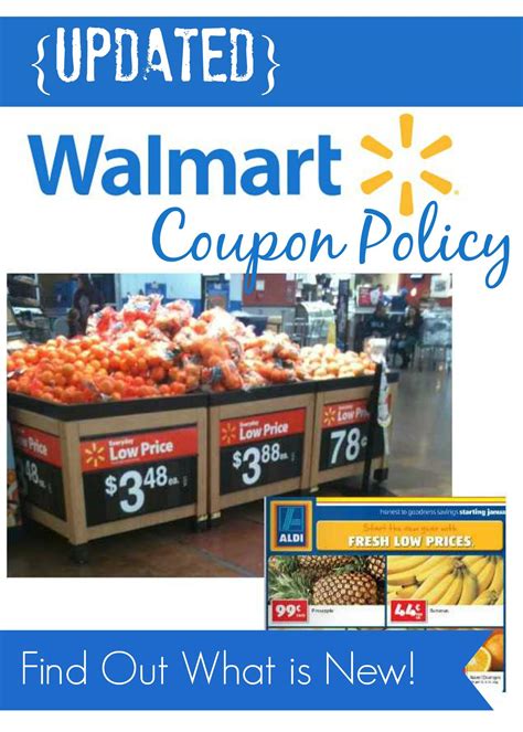 Walmart Printable Coupon Policies