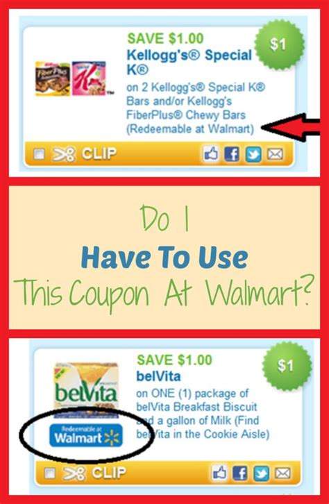 Walmart Printable Coupons Tips