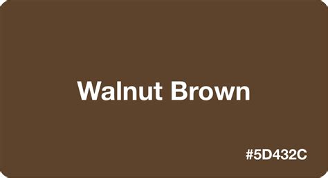 Walnut Brown Palette