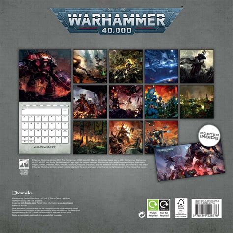 Warhammer 40,000 Calendar Guide