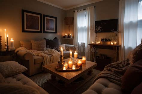 Terracotta-colored walls and furniture create a cozy living room