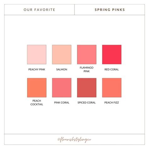 Warm Pinks Color Palette