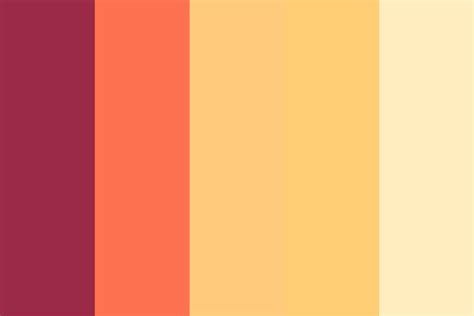 Warm Color Palette 10