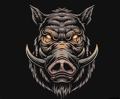 Warthog Family Tattoo