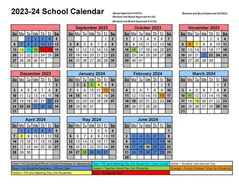 Washington County Schools Calendar