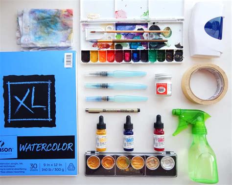 Watercolor Art Supplies