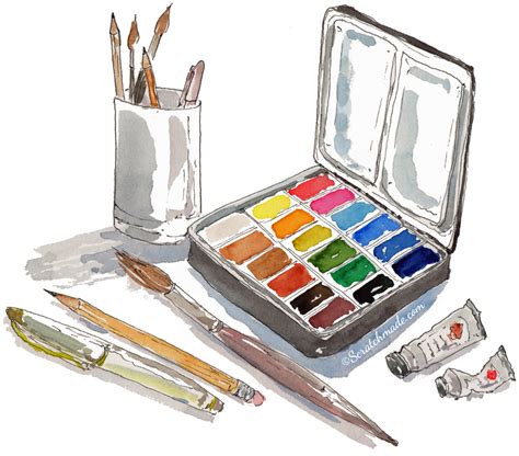 Watercolor Art Supplies