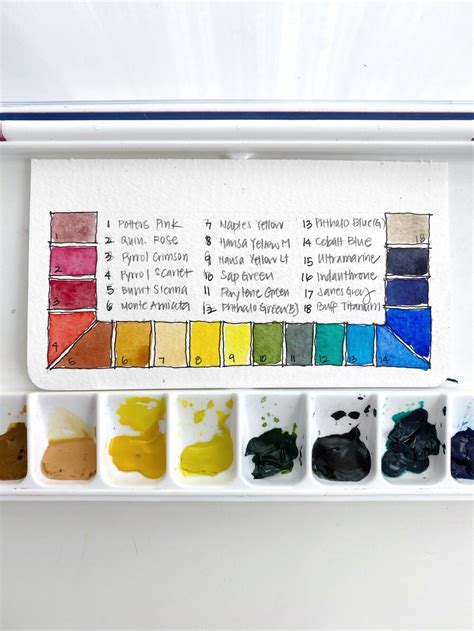 Watercolor Palette