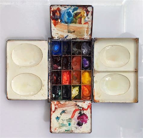 Watercolor Palette Box Options