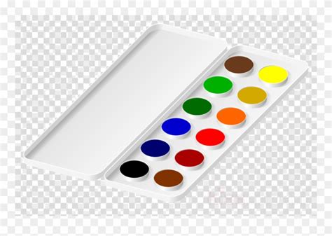 Watercolor Palette Clipart