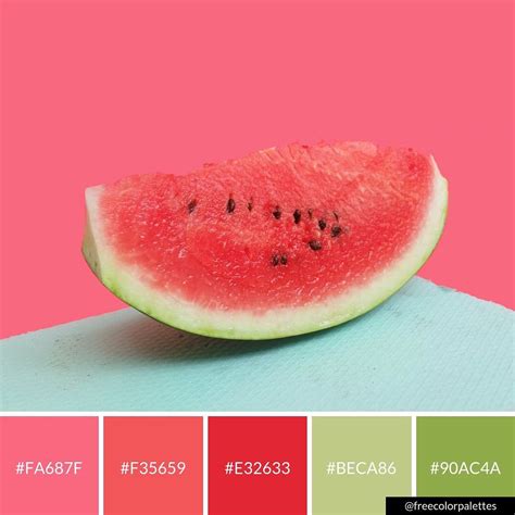 Watermelon Color Palette Inspiration 10