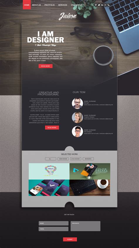 Web Design Example 1