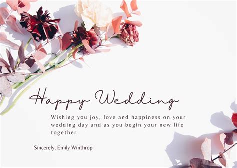 Wedding Card Greetings