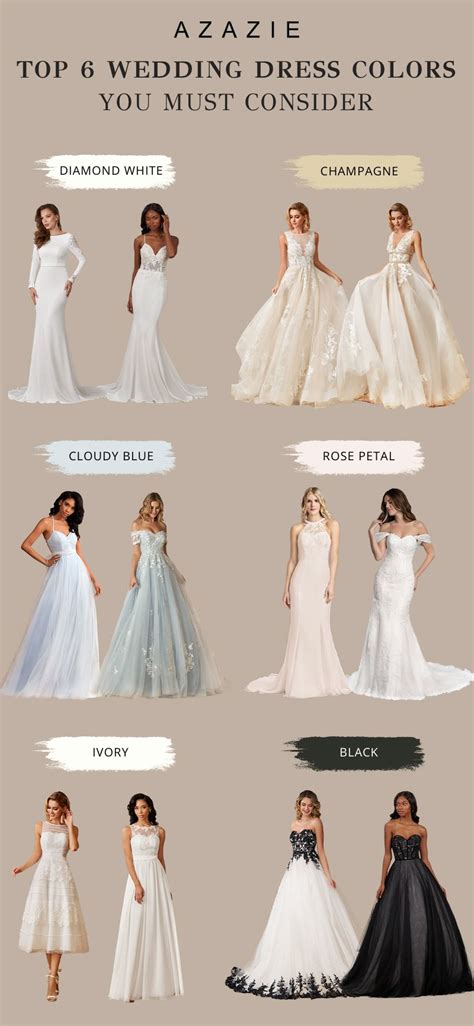 Wedding Dress Colors