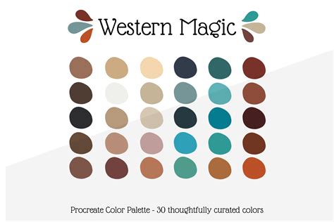 Western color palette image 9