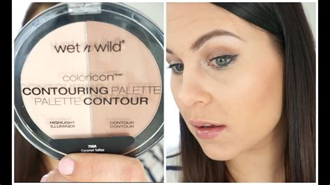 Wet N Wild Contour Palette Before and After