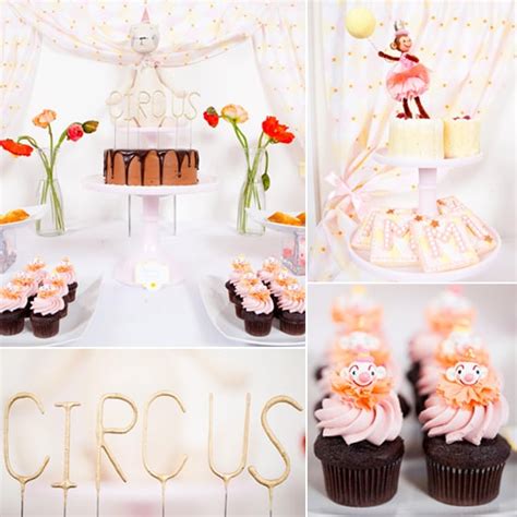 Whimsical pink and white party decor