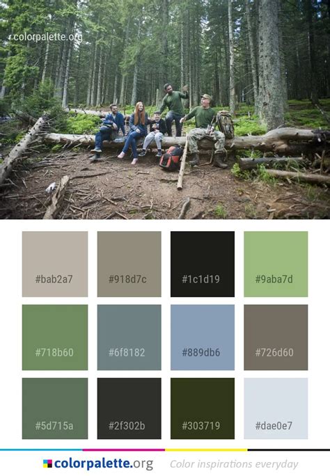 Whimsical Woodland Color Palette