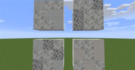 White Block Palettes for Minecraft