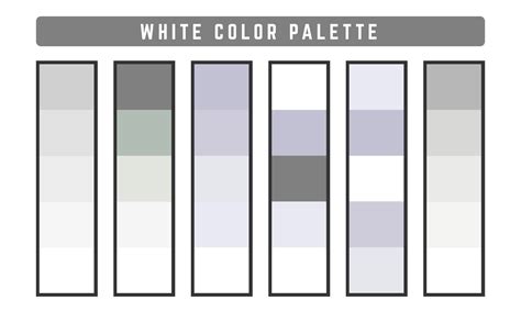 White Color Palette 6