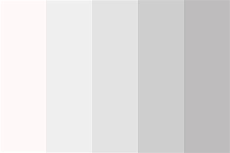 White Colour Palette