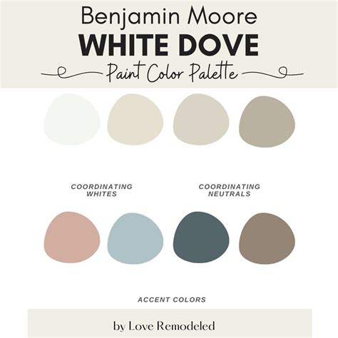 White Dove Color Palette