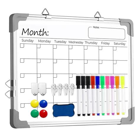 Whiteboard calendar benefits