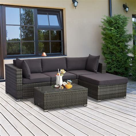 Wicker outdoor furniture