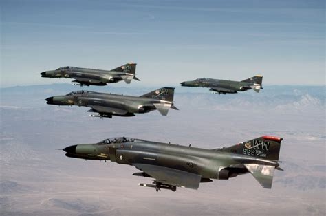 Wild Weasel F-4 Formation