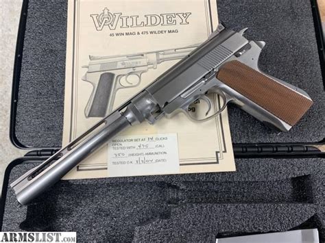 Wildey Magnum Handloading