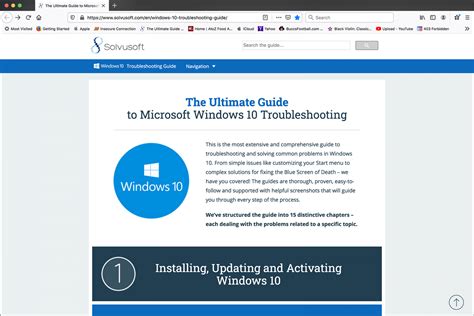 Windows 10 Troubleshooting Guide