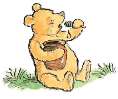 Winnie the Pooh classic illustrations