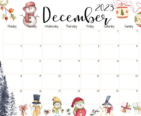 WKU Winter Calendar Structure