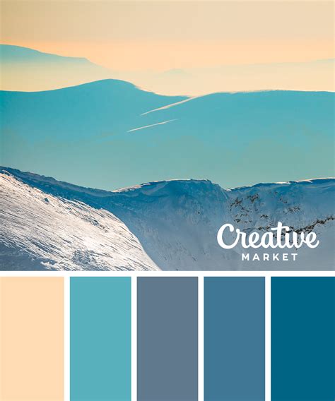 Clear Winter Color Palette Inspiration 5